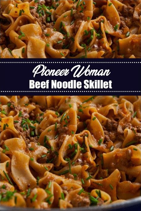 pioneer woman hamburger noodle casserole